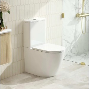 Diana Quiet flushing technology Rimless + Tornado Toilet Suite